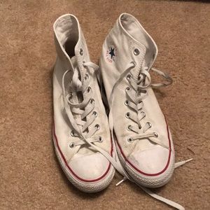 White converse size 10.5